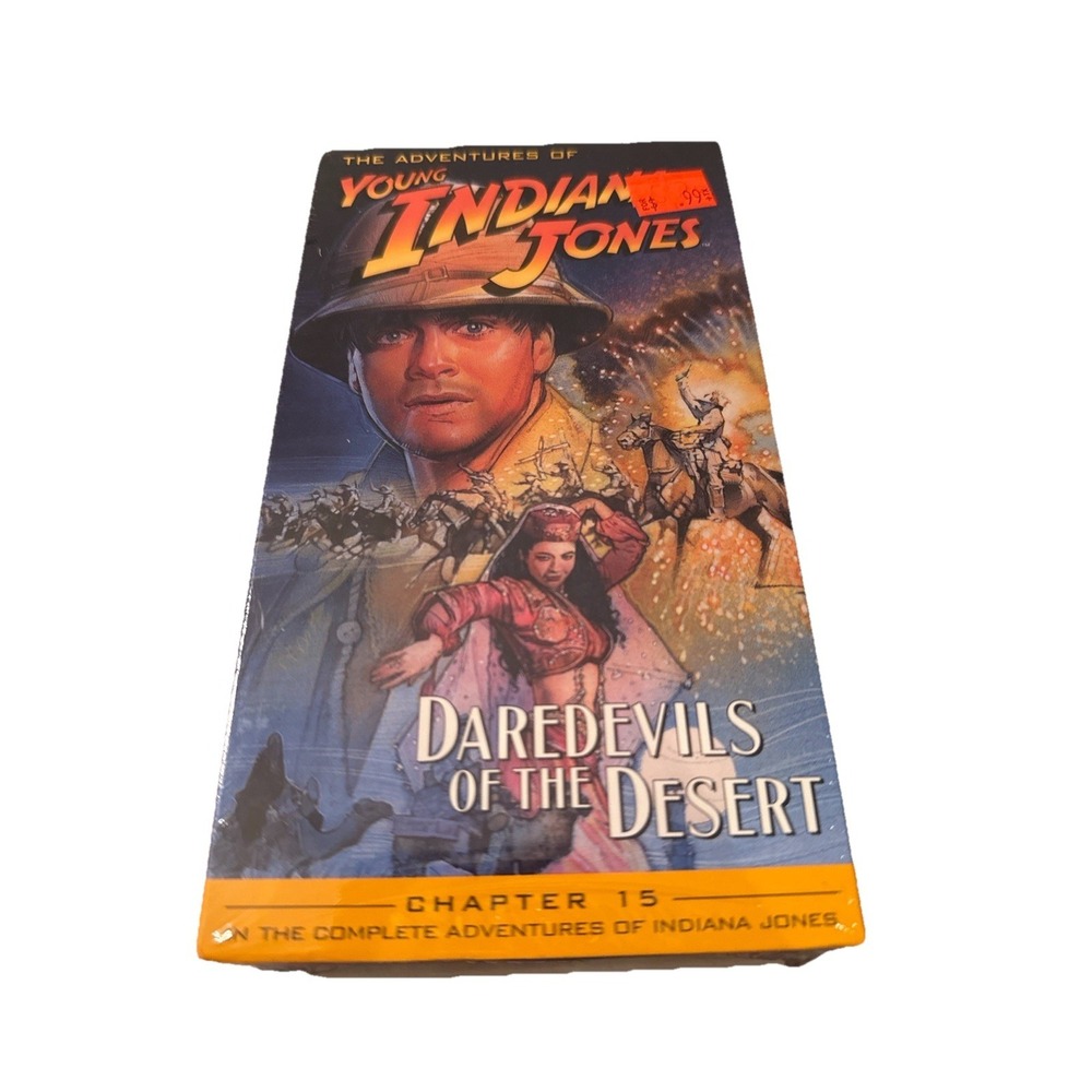 The Adventures Of Young Indiana Jones Daredevils Of The Desert VHS Sealed